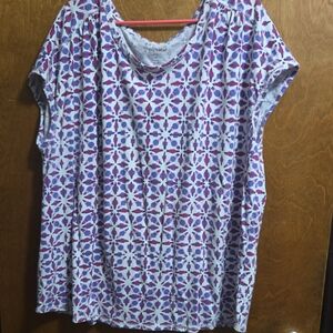 Woman Within Short Sleeve Top